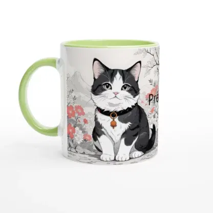 Mug en céramique 325 ml (11 oz) chaton japonais, Déco Sticker Store