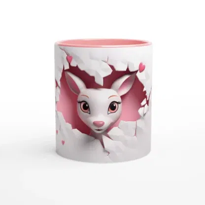 Mug en céramique 325 ml (11 oz) biche, Déco Sticker Store