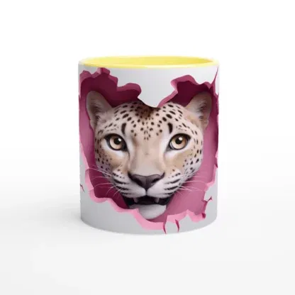 Mug en céramique 325 ml (11 oz) panthère rose 2, Déco Sticker Store