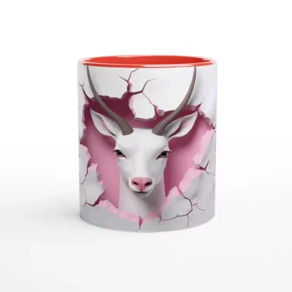 Mug en céramique 325 ml (11 oz) biquette 2, Déco Sticker Store