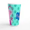 Mug à café Latte en céramique blanche 483 ml (17 oz) peppa pig