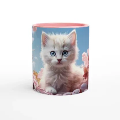 Mug en céramique 325 ml (11 oz) chaton, Déco Sticker Store