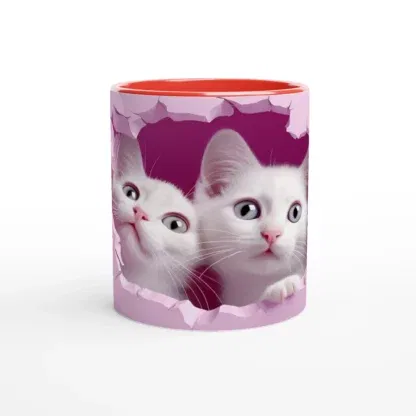 Mug en céramique 325 ml (11 oz) chatons, Déco Sticker Store