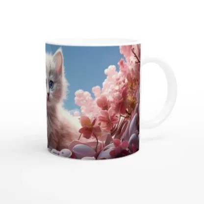 Mug en céramique 325 ml (11 oz) chaton, Déco Sticker Store