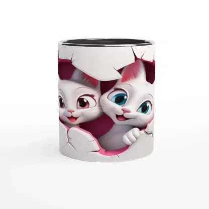 Mug en céramique 325 ml (11 oz) chatons, Déco Sticker Store