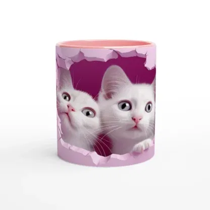 Mug en céramique 325 ml (11 oz) chatons, Déco Sticker Store