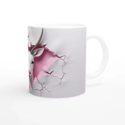 Mug en céramique 325 ml (11 oz) biquette 2, Déco Sticker Store