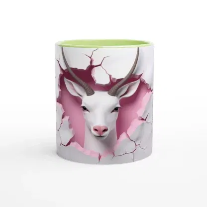 Mug en céramique 325 ml (11 oz) biquette 2, Déco Sticker Store