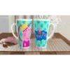 Mug à café Latte en céramique blanche 483 ml (17 oz) peppa pig