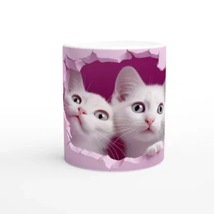 Mug en céramique 325 ml (11 oz) chatons, Déco Sticker Store