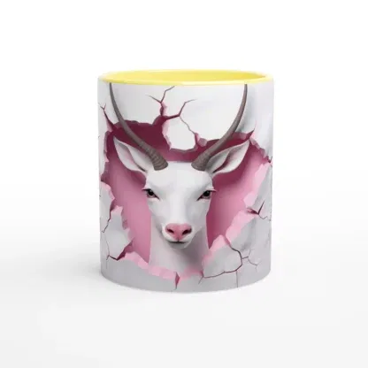 Mug en céramique 325 ml (11 oz) biquette 2, Déco Sticker Store