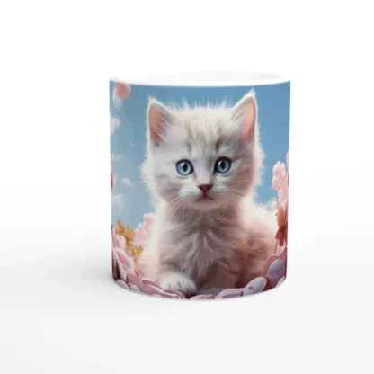 Mug en céramique 325 ml (11 oz) chaton, Déco Sticker Store