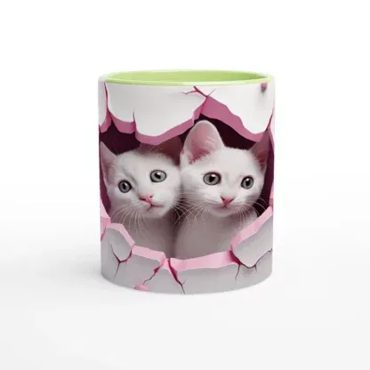 Mug en céramique 325 ml (11 oz) chatons, Déco Sticker Store