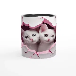 Mug en céramique 325 ml (11 oz) chatons