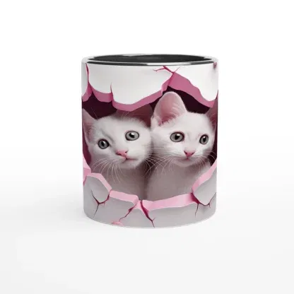 Mug en céramique 325 ml (11 oz) chatons, Déco Sticker Store