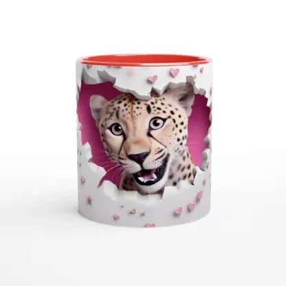 Mug en céramique 325 ml (11 oz) panthère rose 3, Déco Sticker Store