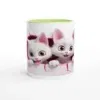 Mug en céramique 325 ml (11 oz) chatons