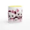 Mug en céramique 325 ml (11 oz) chatons