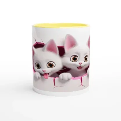 Mug en céramique 325 ml (11 oz) chatons, Déco Sticker Store