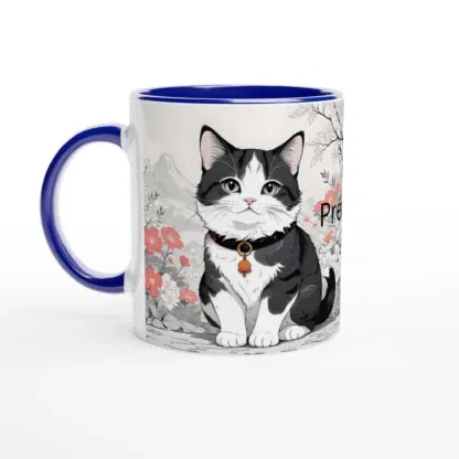 Mug en céramique 325 ml (11 oz) chaton japonais, Déco Sticker Store