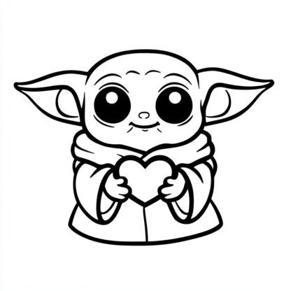 sticker autocollant starwars yoda 2 W0YYF