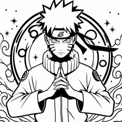 sticker autocollant Naruto manga 4 OG3SI