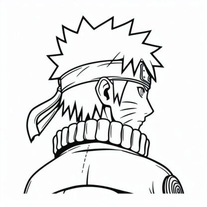 sticker autocollant Naruto manga 1 EWZIG