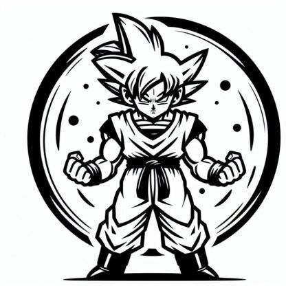 sticker autocollant manga dragon-ball 4 VYRQ9