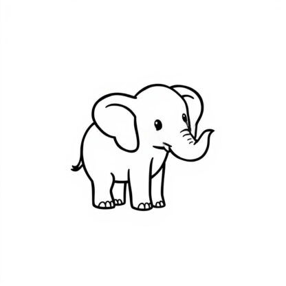 sticker autocollant Éléphant animaux 9 ZMB0O