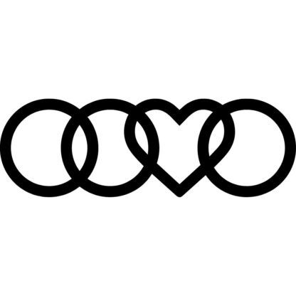 sticker autocollant Audi 6 W58Z2