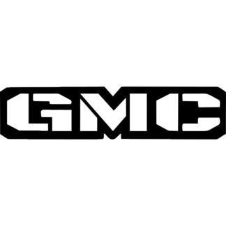 sticker autocollant GMC 2 GLVXN