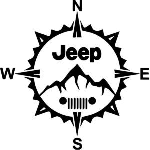 sticker autocollant Jeep 1 PFD5M