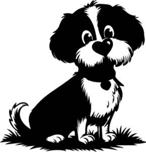 sticker autocollant Chien animaux 1 EGROZ