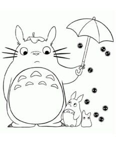 sticker autocollant Totoro manga héro 1 KQ4VA