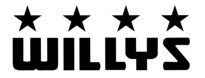 sticker autocollant Jeep Willys 2 G1F6A