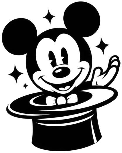 sticker autocollant Héro Mickey Disney 4 PSPMC