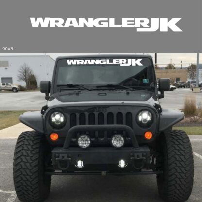 sticker autocollant jeep pare-brise wrangler JK 1 YBAUZ