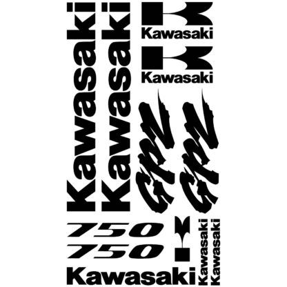 Sticker kit kawasaki gpz 750 moto  KMK6