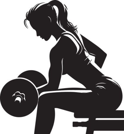 sticker autocollant musculation bodybuilder sport 8 2XQ3W
