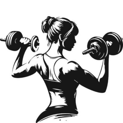 sticker autocollant musculation bodybuilder sport 4 MQTEM