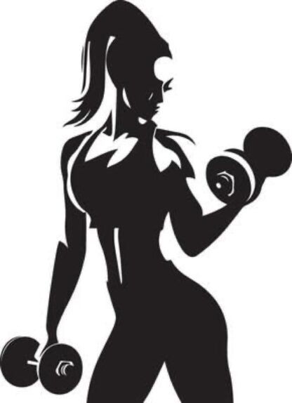 sticker autocollant musculation bodybuilder sport 6 LTAQ3