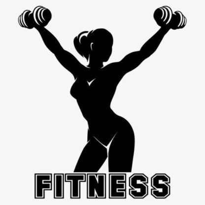 sticker autocollant musculation bodybuilder sport 7 I3LYE