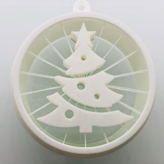 3D Boule de Noël sapin N3IBV