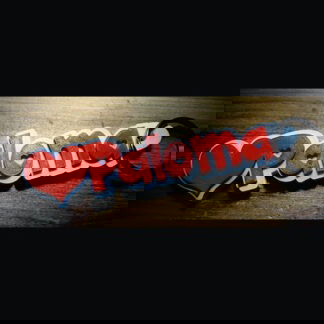 3D porte clefs Prénom cœurs love