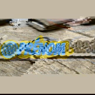 3D porte clefs Prénom cochon 1